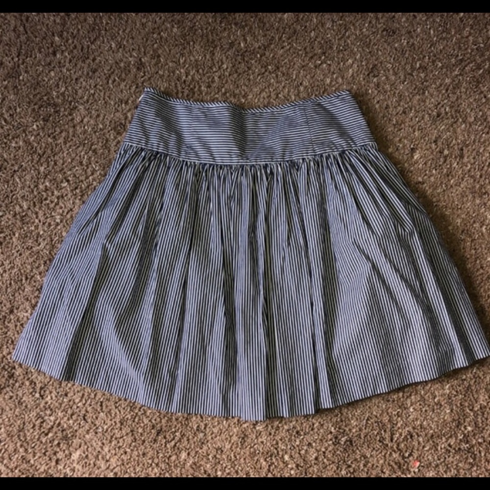 GAP Pinstripe Skirt Size 6 - Picture 4 of 5